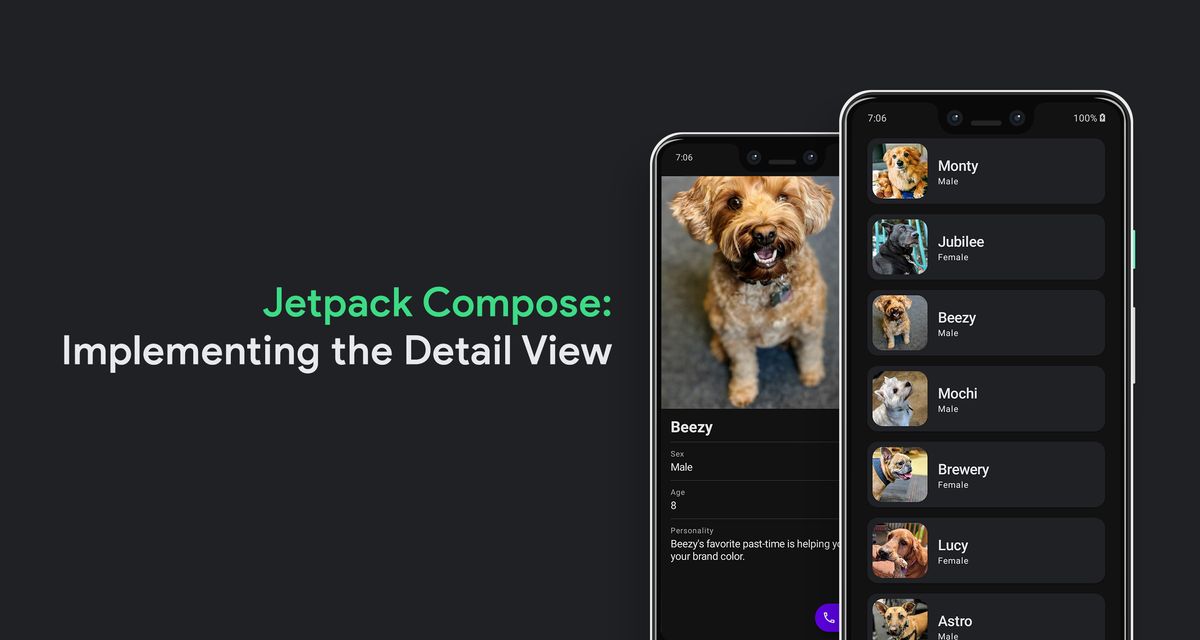 Jetpack Compose: Implementing the Detail View (Part IV)